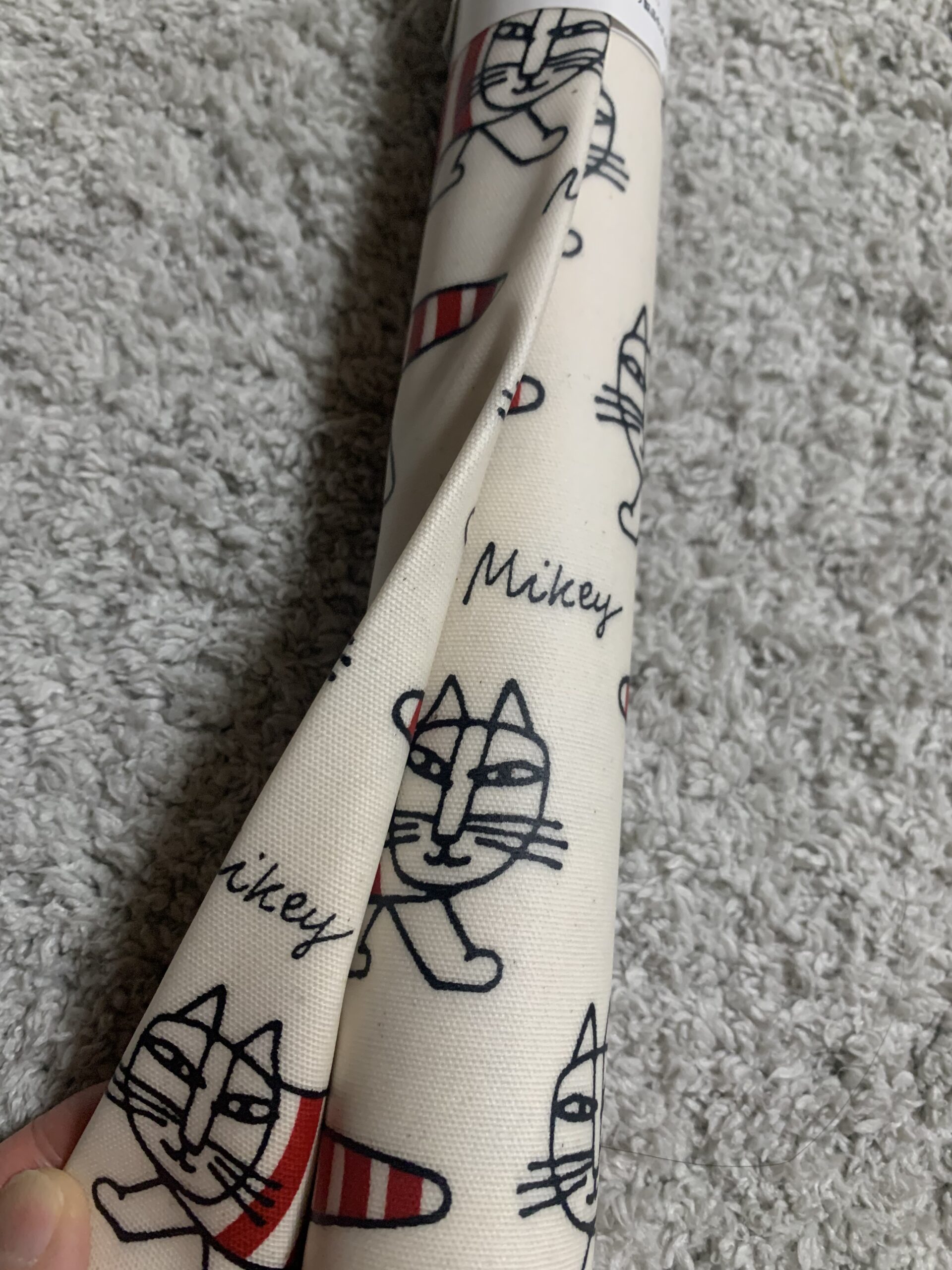 Lisa Larson Mikey 猫柄アップ